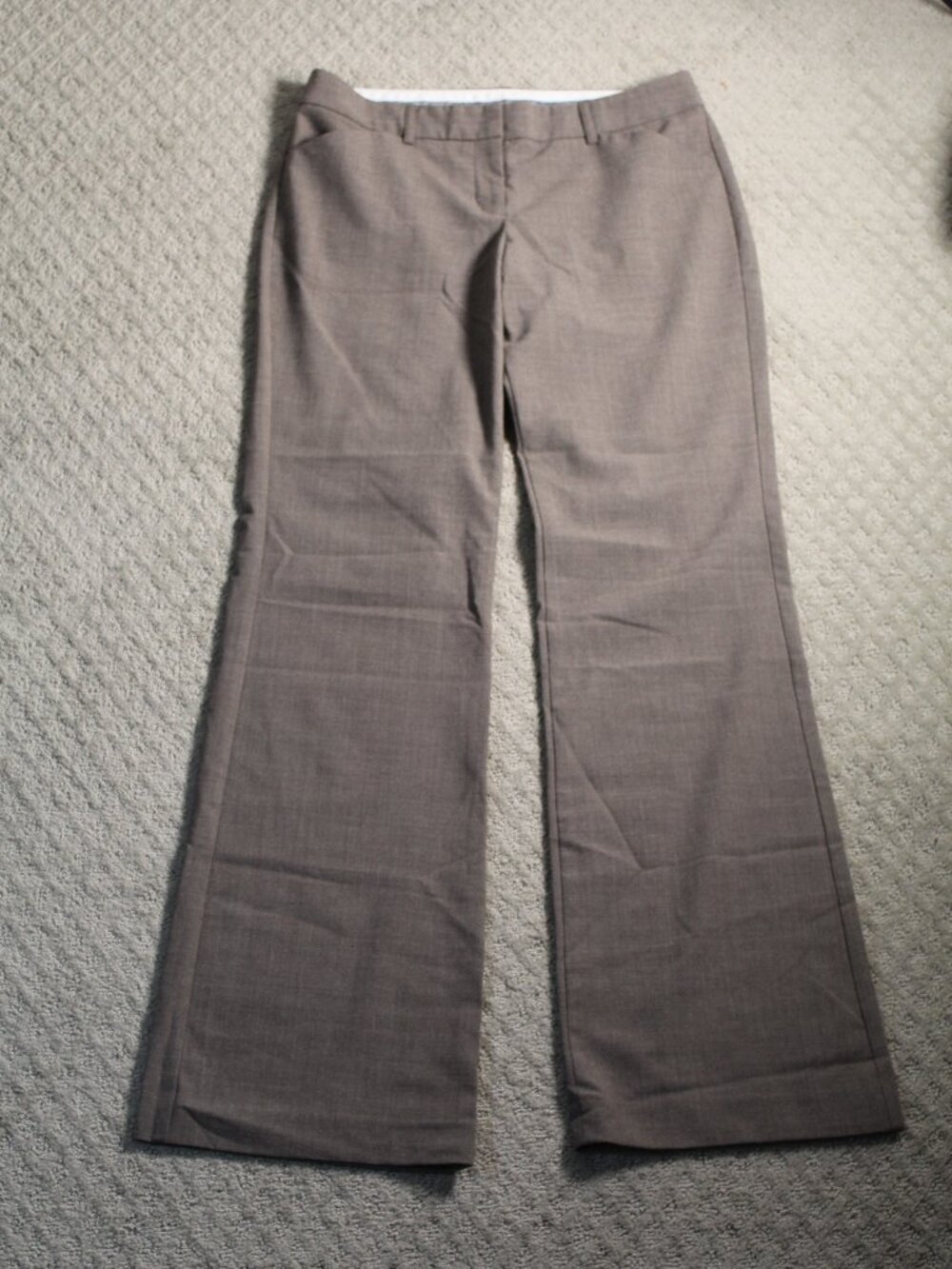 Express Design Studio Editor Size 6L Light Brown Pants